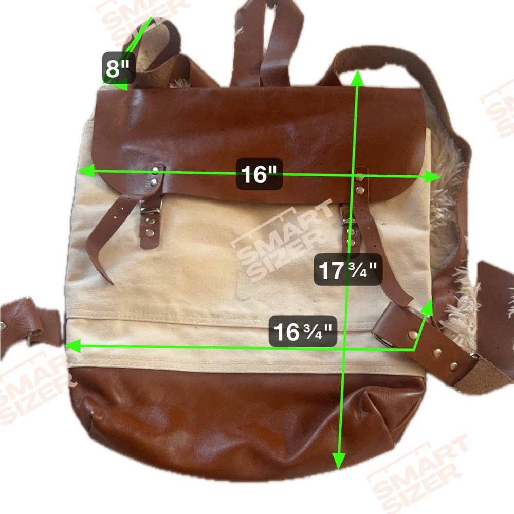 OTTO Brown and Cream‎ Backpack
